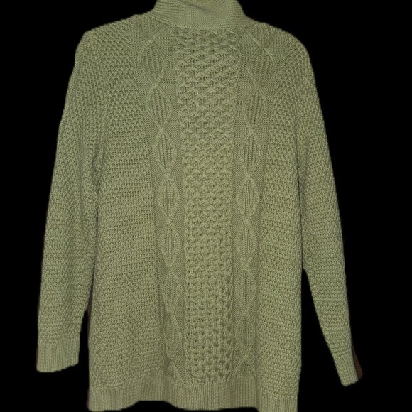 Ladies Bean Signature Funnelneck Sweater - Picture 2 of 10